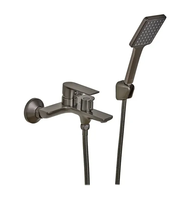 Смеситель для ванны HAIBA ALEX 009 EURO GRAPHITE (Цвет графит)