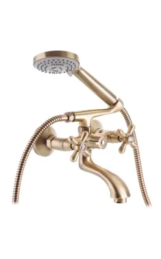 Смеситель для ванны HAIBA DOMINOX 142 EURO BRONZE (Цвет бронза)