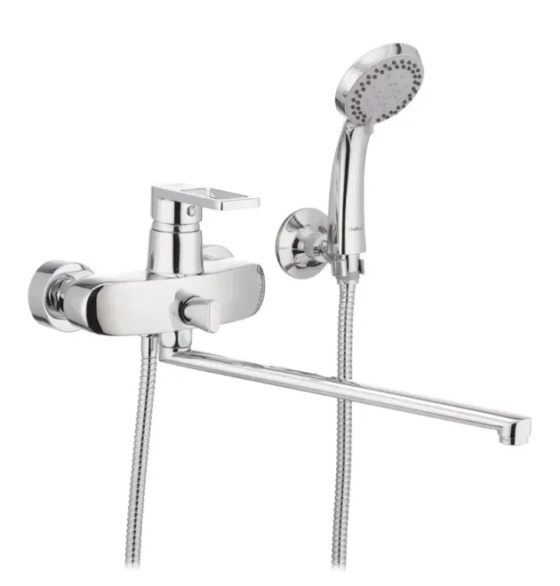 Смеситель для ванны HAIBA GUDINI 006 EURO, хром