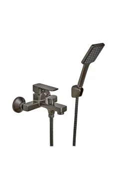 Смеситель для ванны HAIBA KUBUS 009 EURO GRAPHITE, графит