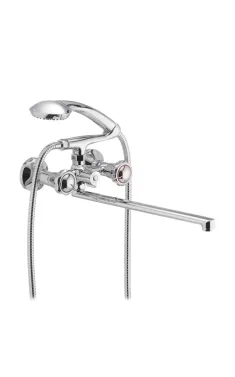 Смеситель для ванны HAIBA MEGA 140 EURO (Цвет хром)