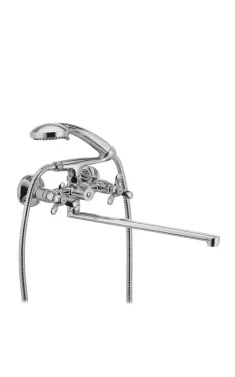 Смеситель для ванны HAIBA VILTA 140 EURO (Цвет хром)