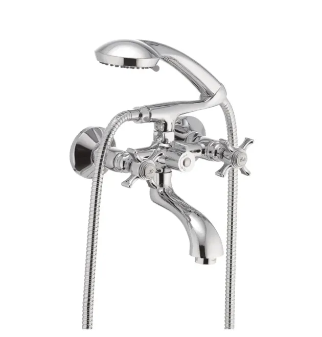 Змішувач для ванни HAIBA ZEUS 142 EURO (Колір хром)
