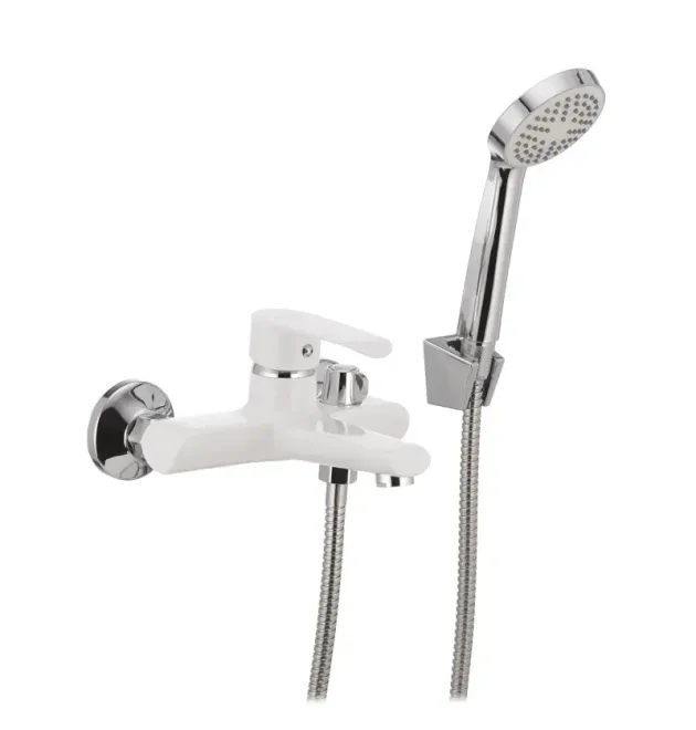 Смеситель для ванны MIXXUS COLORADO 009 EURO WHITE, белый матовый