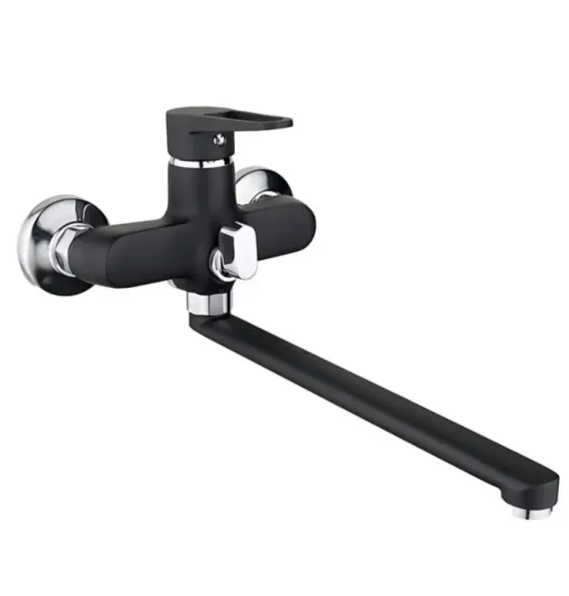 Змішувач для ванни MIXXUS ELBA 006 EURO BLACK, чорний матовий