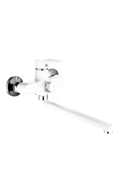 Змішувач для ванни MIXXUS ELBA 006 EURO WHITE, білий матовий