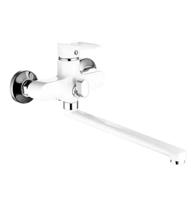 Змішувач для ванни MIXXUS ELBA 006 EURO WHITE, білий матовий