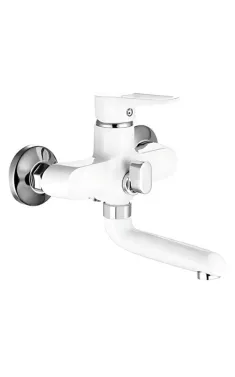 Змішувач для ванни MIXXUS ELBA 009 EURO WHITE, білий матовий