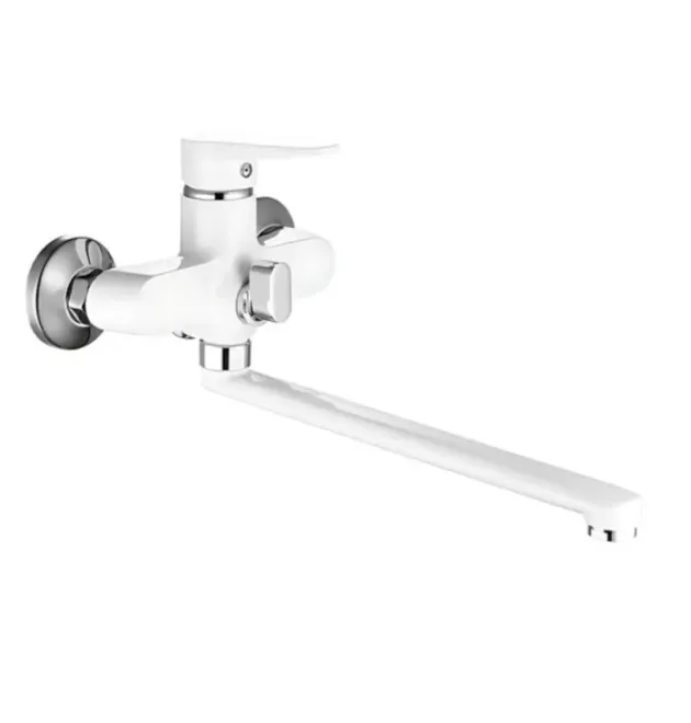 Змішувач для ванни MIXXUS ELVIS 006 EURO WHITE, білий матовий