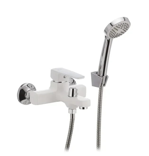 Змішувач для ванни MIXXUS MISSOURI 009 EURO WHITE, білий матовий