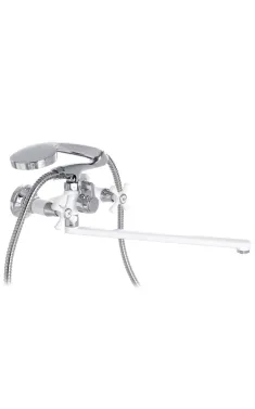Змішувач для ванни MIXXUS OMEGA 140 WHITE