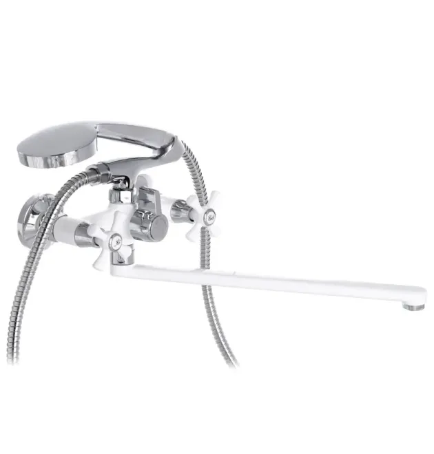 Змішувач для ванни MIXXUS OMEGA 140 WHITE
