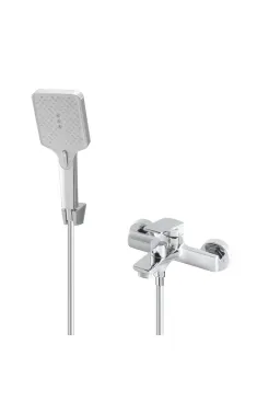 Змішувач для ванни MIXXUS PREMIUM ARES 009 EURO, хром, одноважільний, настінний