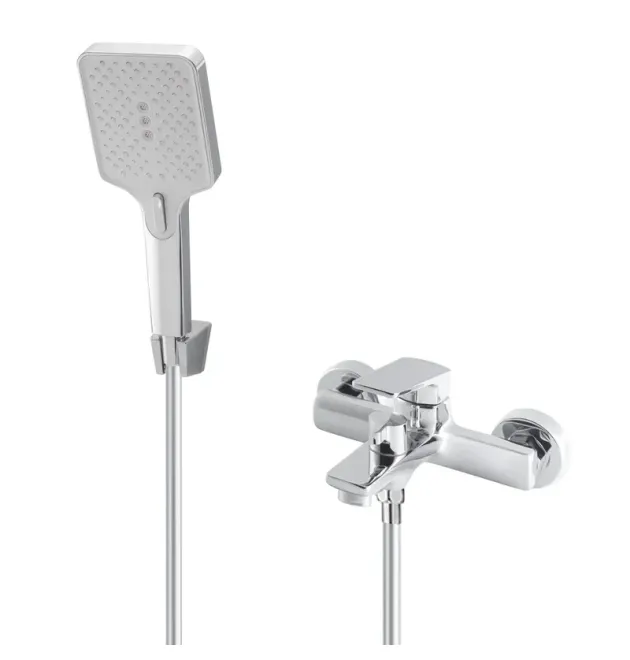 Змішувач для ванни MIXXUS PREMIUM ARES 009 EURO, хром, одноважільний, настінний