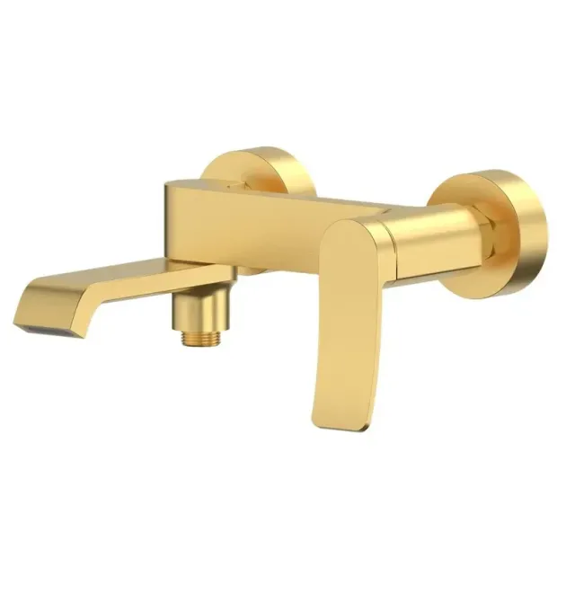 Смеситель для ванны MIXXUS PREMIUM DALI 009 EURO BRUSHED GOLD, матовое золото