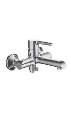 Змішувач для ванни MIXXUS PREMIUM EDEM 009, хром, настінний, одноважільний
