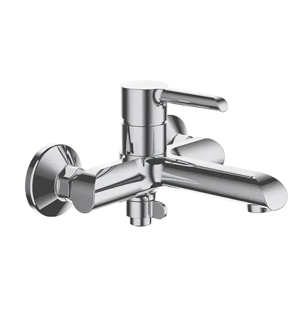 Змішувач для ванни MIXXUS PREMIUM EDEM 009, хром, настінний, одноважільний