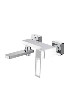 Змішувач для ванни MIXXUS PREMIUM GROG 009 EURO WHITE, білий матовий