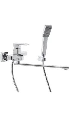Змішувач для ванни MIXXUS PREMIUM KVADRO 006 EURO, хром
