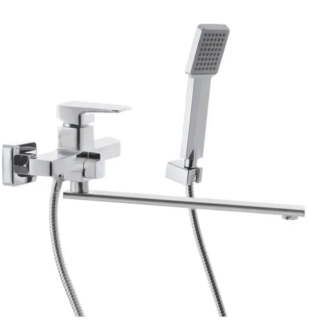 Змішувач для ванни MIXXUS PREMIUM KVADRO 006 EURO, хром