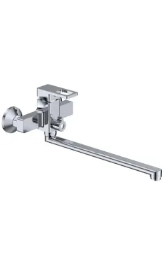 Змішувач для ванни MIXXUS PREMIUM LOREN 006 EURO, хром, одноважільний, настінний