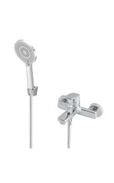Змішувач для ванни MIXXUS PREMIUM MATIS 009 EURO, хром, одноважільний, настінний