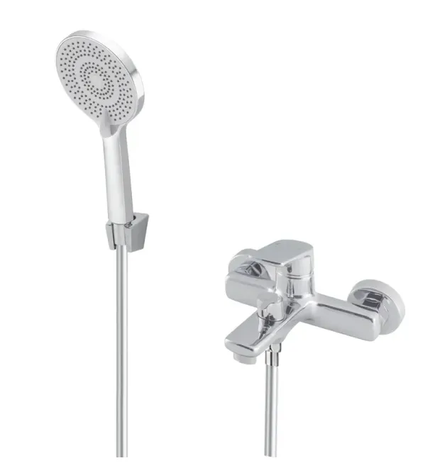 Змішувач для ванни MIXXUS PREMIUM MATIS 009 EURO, хром, одноважільний, настінний
