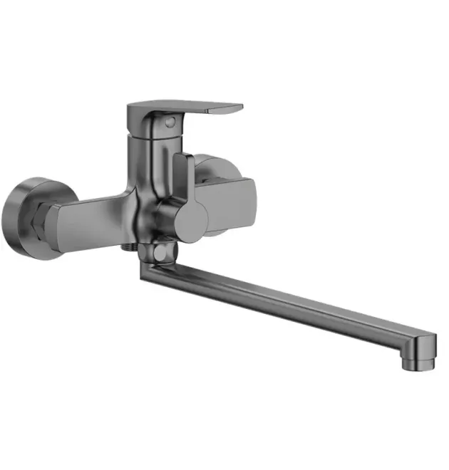 Смеситель для ванны MIXXUS PREMIUM MONE 006 EURO GRAPHITE, графит