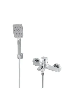 Змішувач для ванни MIXXUS PREMIUM RUBENS 009 EURO, хром, одноважільний, настінний