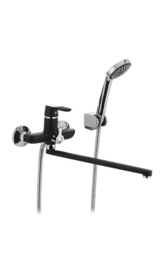 Змішувач для ванни MIXXUS PREMIUM TIGER 006 EURO BLACK (Колір чорний)