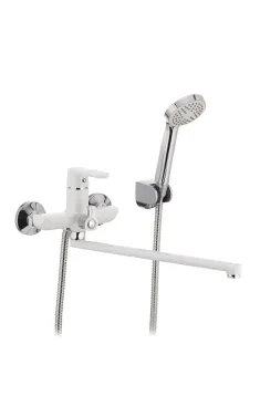 Змішувач для ванни MIXXUS PREMIUM TIGER 006 EURO WHITE (Колір білий)