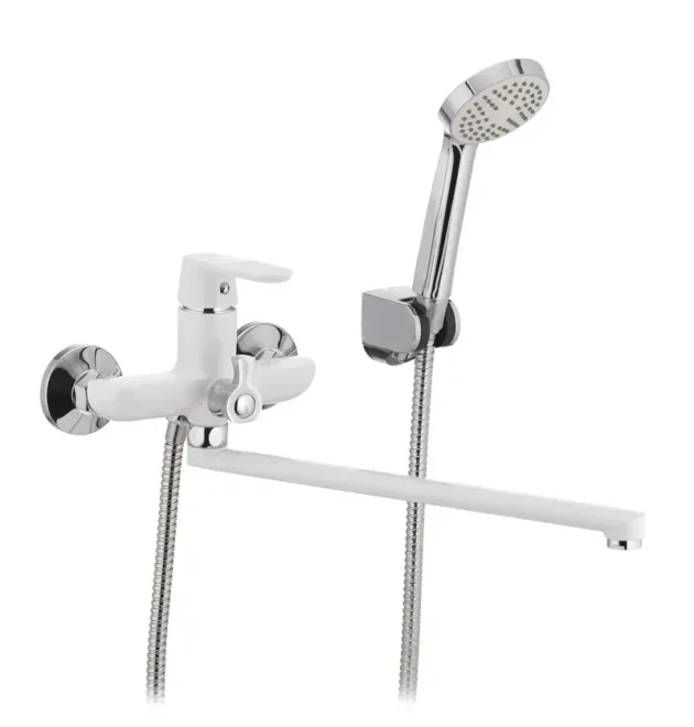 Змішувач для ванни MIXXUS PREMIUM TIGER 006 EURO WHITE (Колір білий)