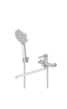 Змішувач для ванни MIXXUS PREMIUM VERDI 006 EURO, хром, одноважільний, настінний