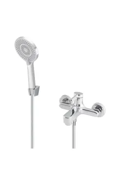 Змішувач для ванни MIXXUS PREMIUM VERDI 009 EURO, хром, одноважільний, настінний