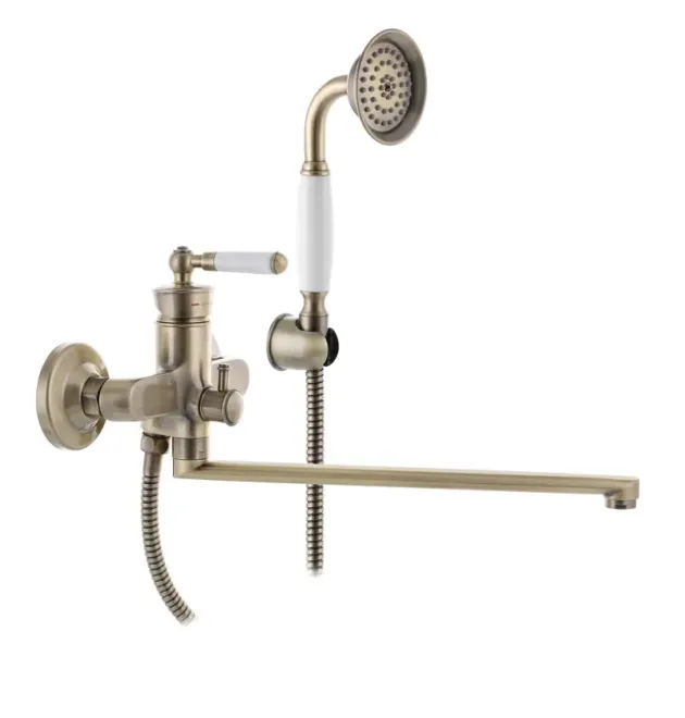 Смеситель для ванны MIXXUS PREMIUM VINTAGE BRONZE 006 EURO, бронза