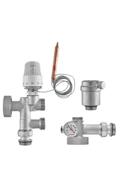 Змішувальний вузол для колекторів 1″ з нижнім підключенням (SIMPLE) KOER KR.2021 (KR6491)