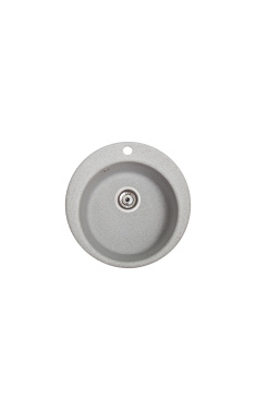 Гранітна кухонна мийка SOLID Пони (сірий) 475D