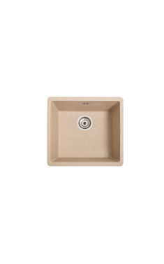 Гранітна кухонна мийка SOLID Вега (пісок) 440х420