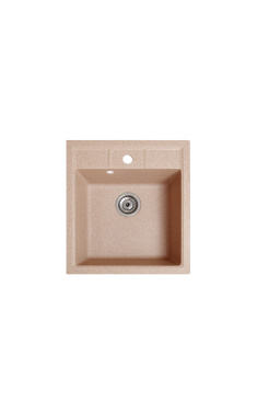Гранитная кухонная мойка SOLID Бриз (песок) 460х515