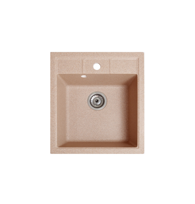 Гранітна кухонна мийка SOLID Бриз (пісок) 460х515