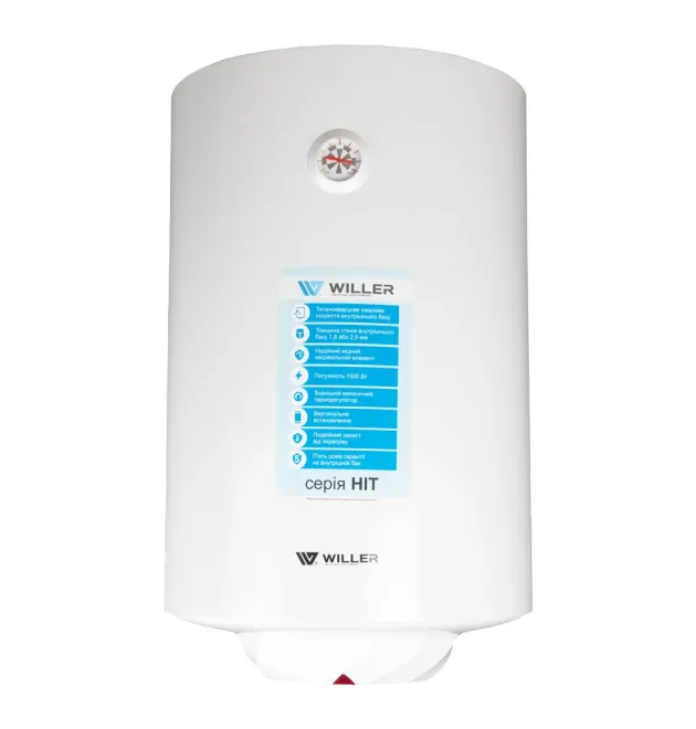 Бойлер WILLER EV80R-HIT 80 л, вертикальний